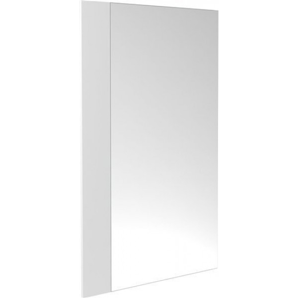 Зеркало с боковой вставкой. Полированный белый лак (CL/08.91144)
